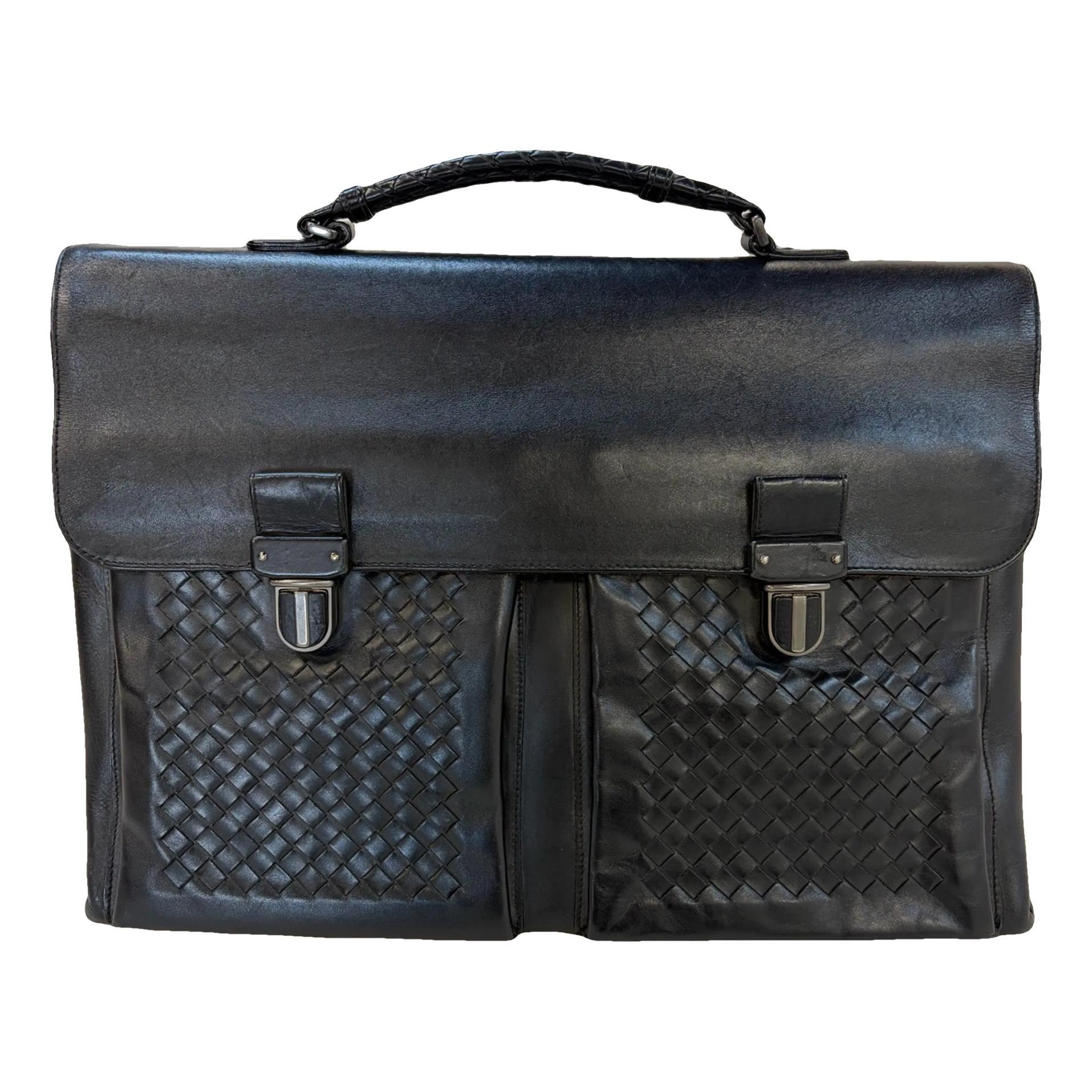 Leather handbag