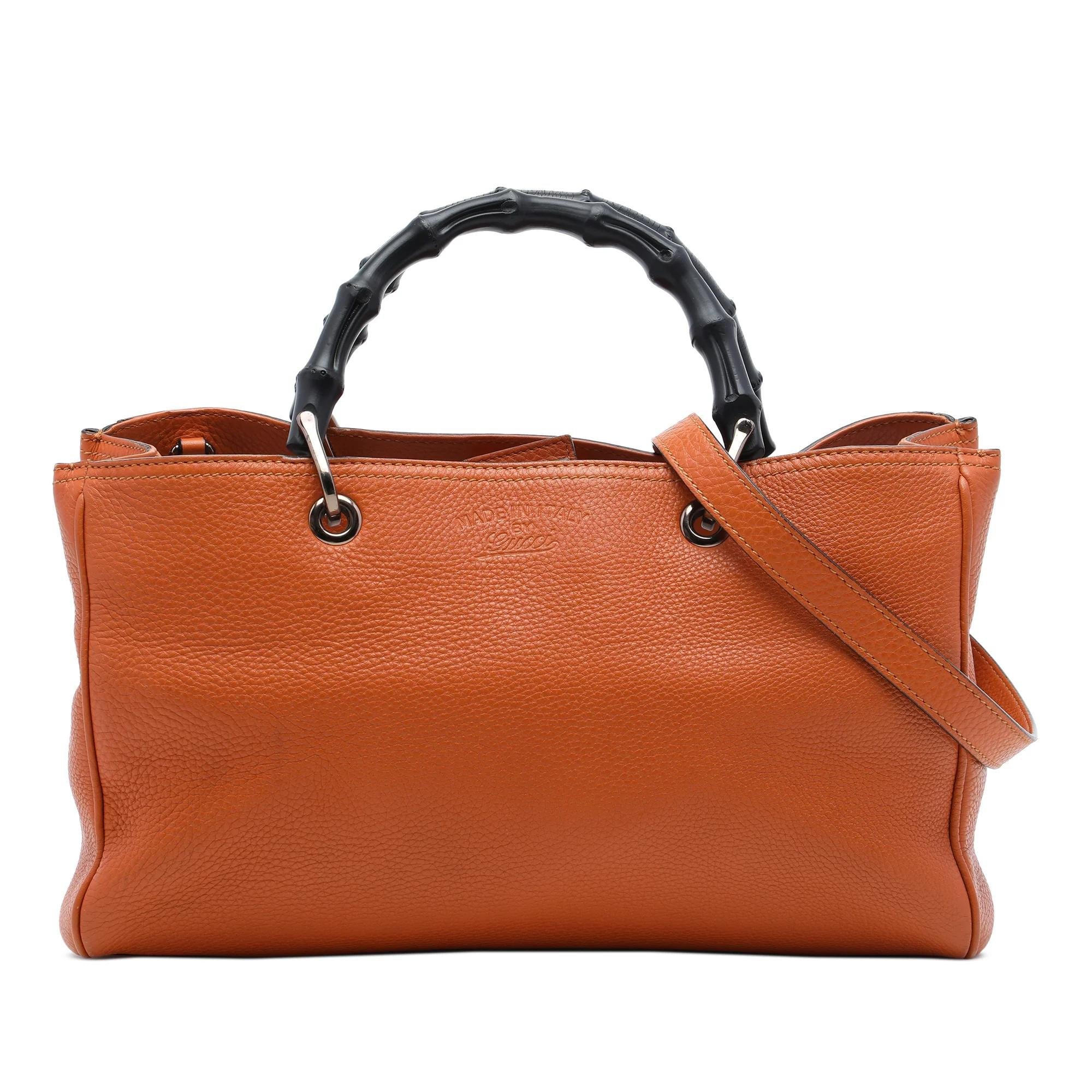 Bamboo Shopper pony-style calfskin handbag