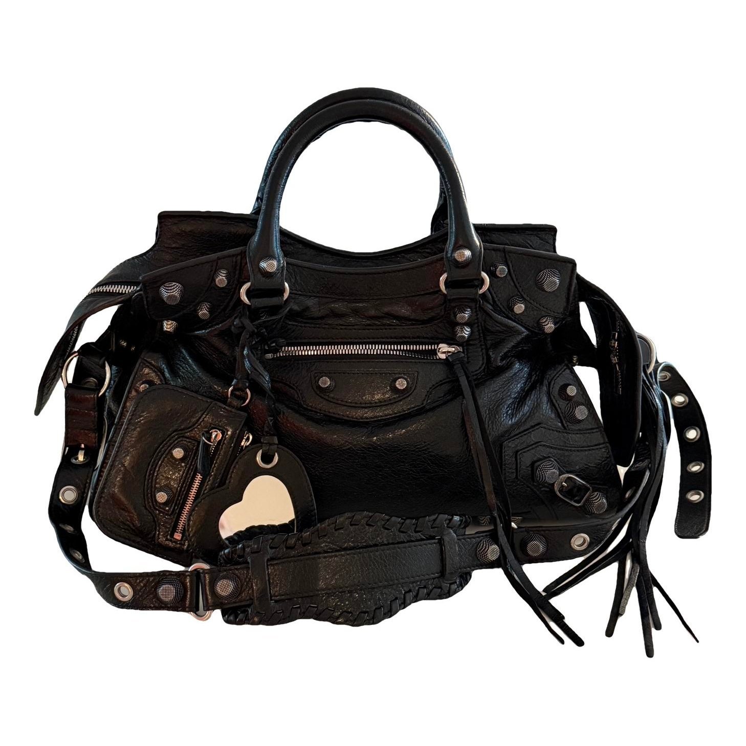 Neo Cagole City leather handbag