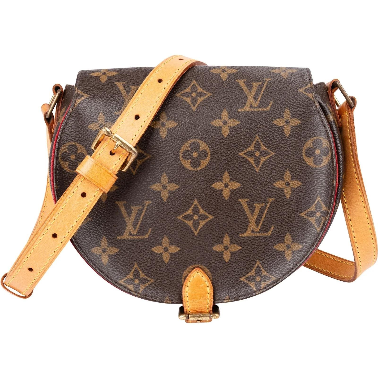 Tambourin Vintage leather crossbody bag