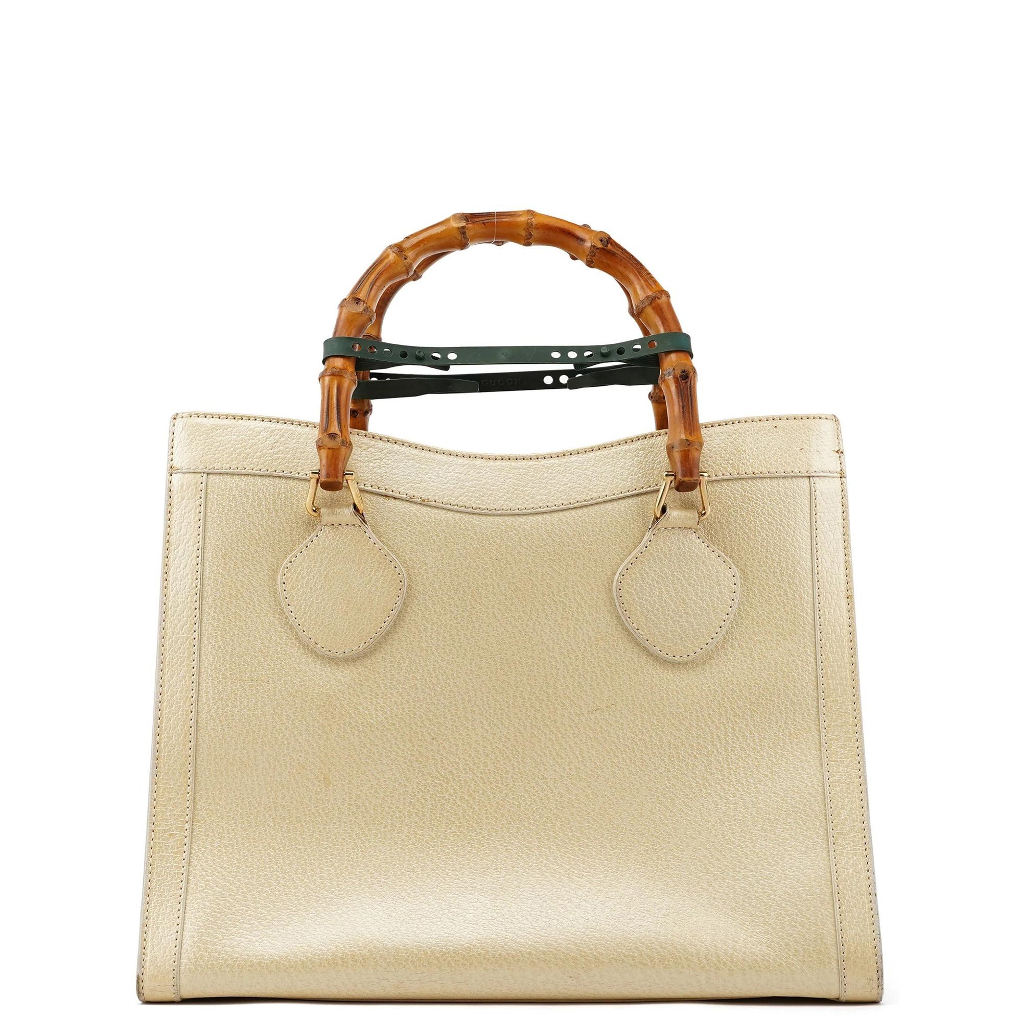 Diana Bamboo leather tote