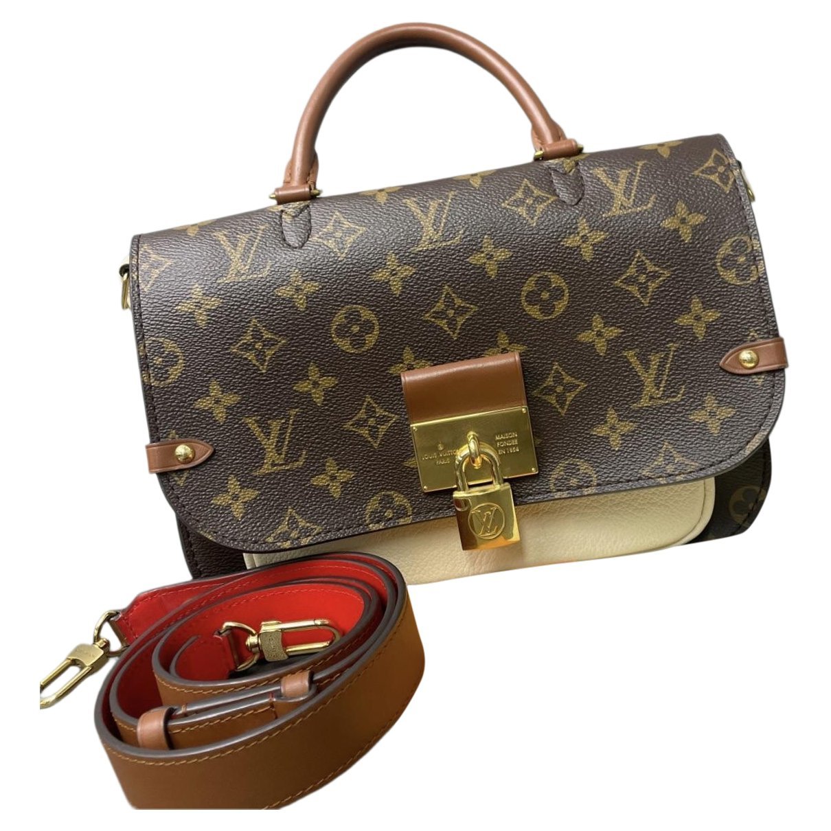 Vaugirard leather handbag