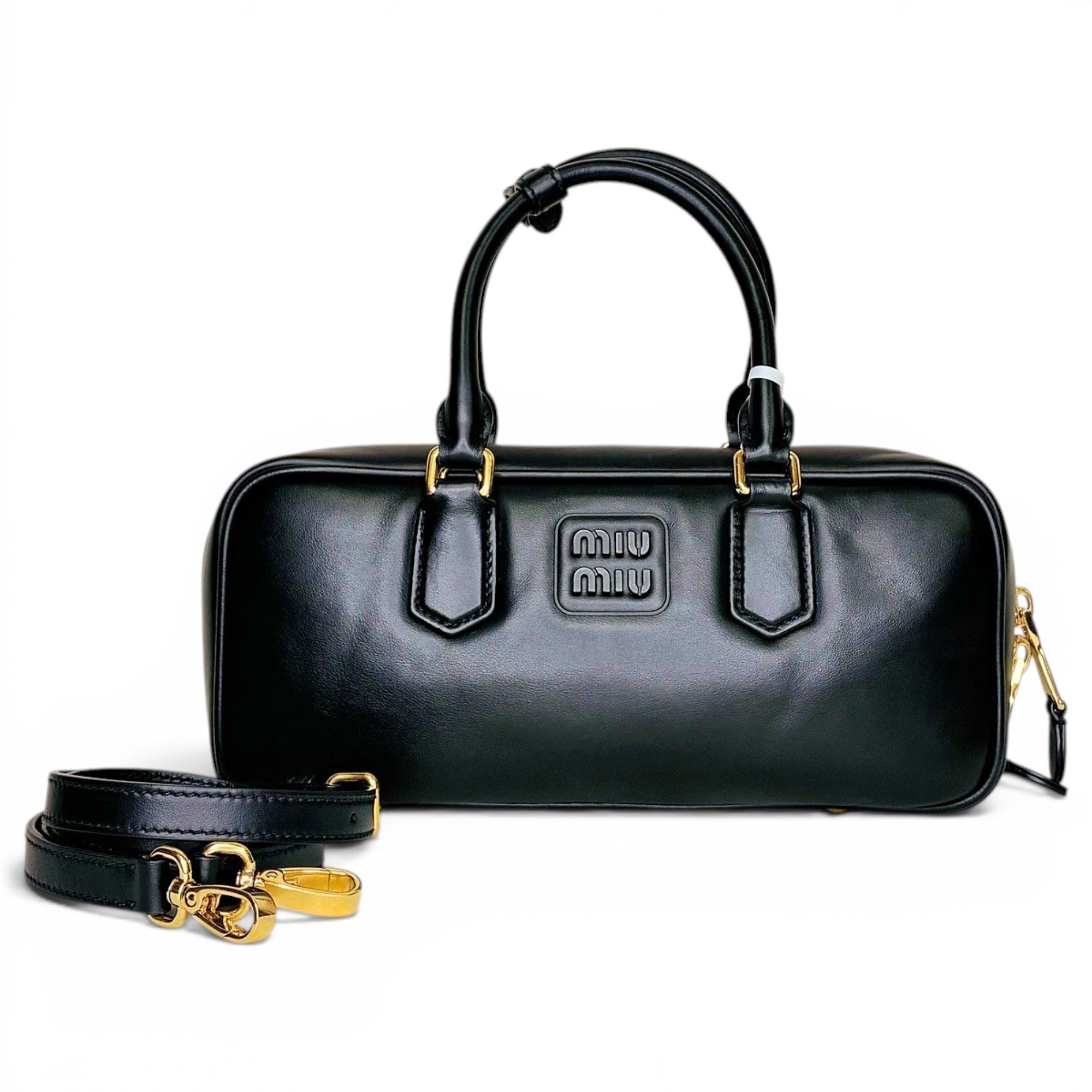 Arcadie leather handbag