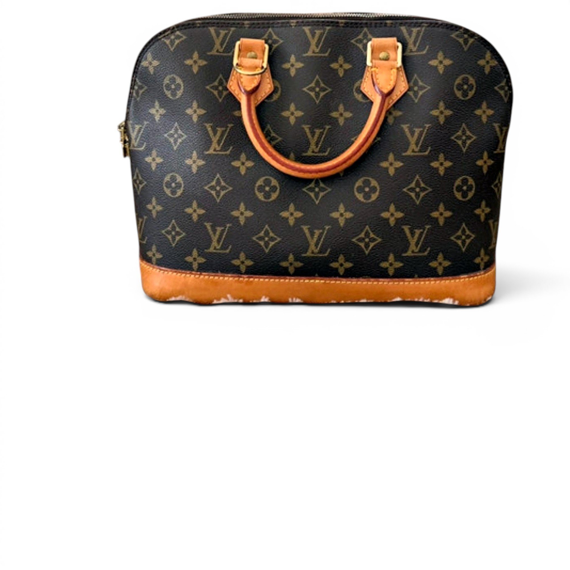Alma leather handbag
