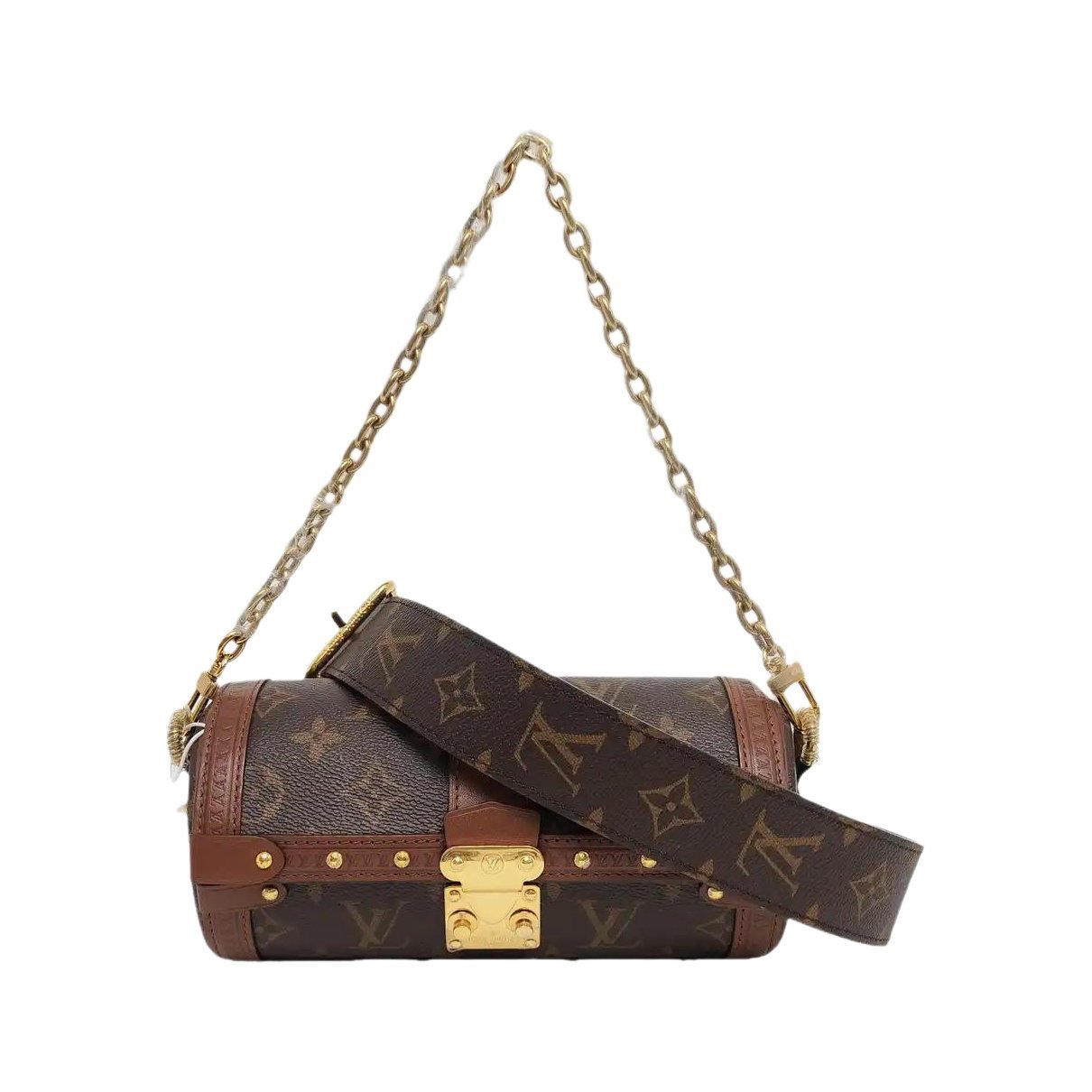 Papillon leather handbag