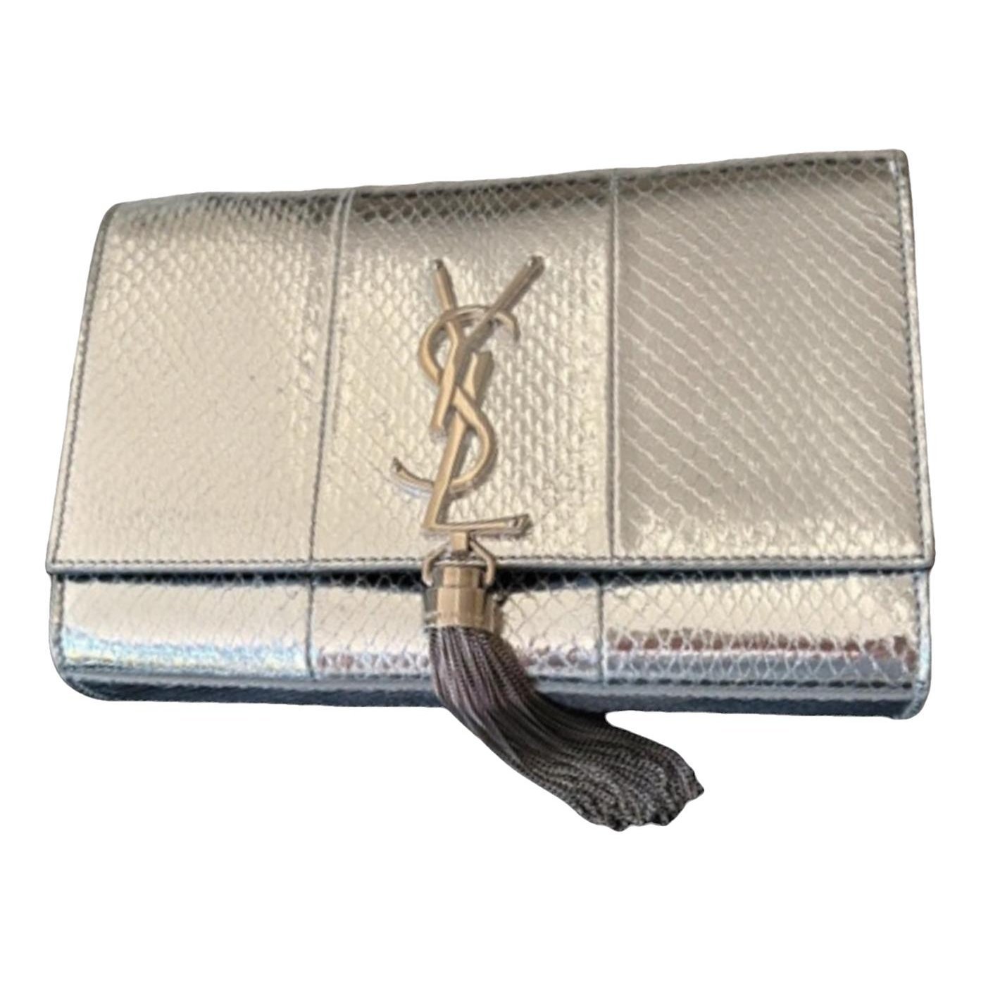 Kate monogramme leather clutch bag