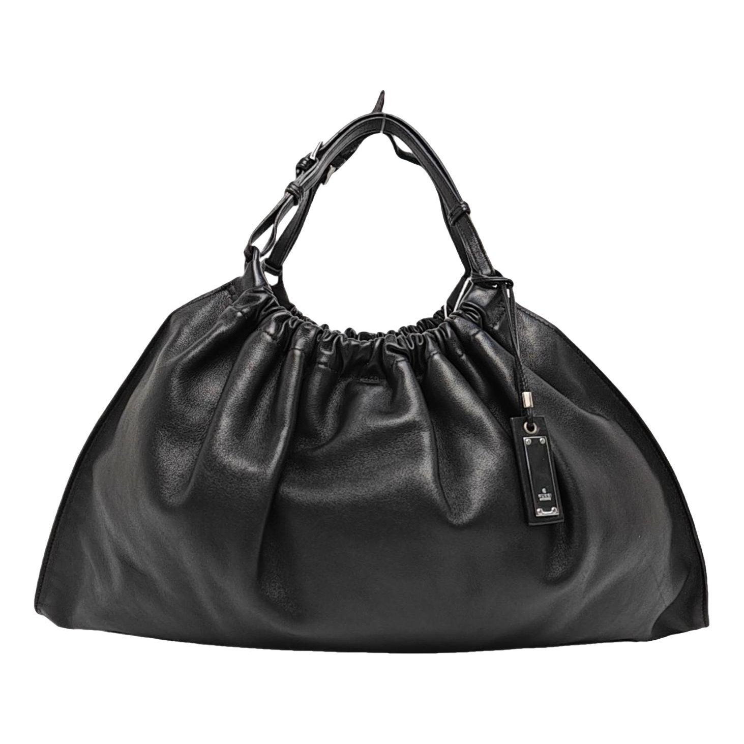 Leather handbag