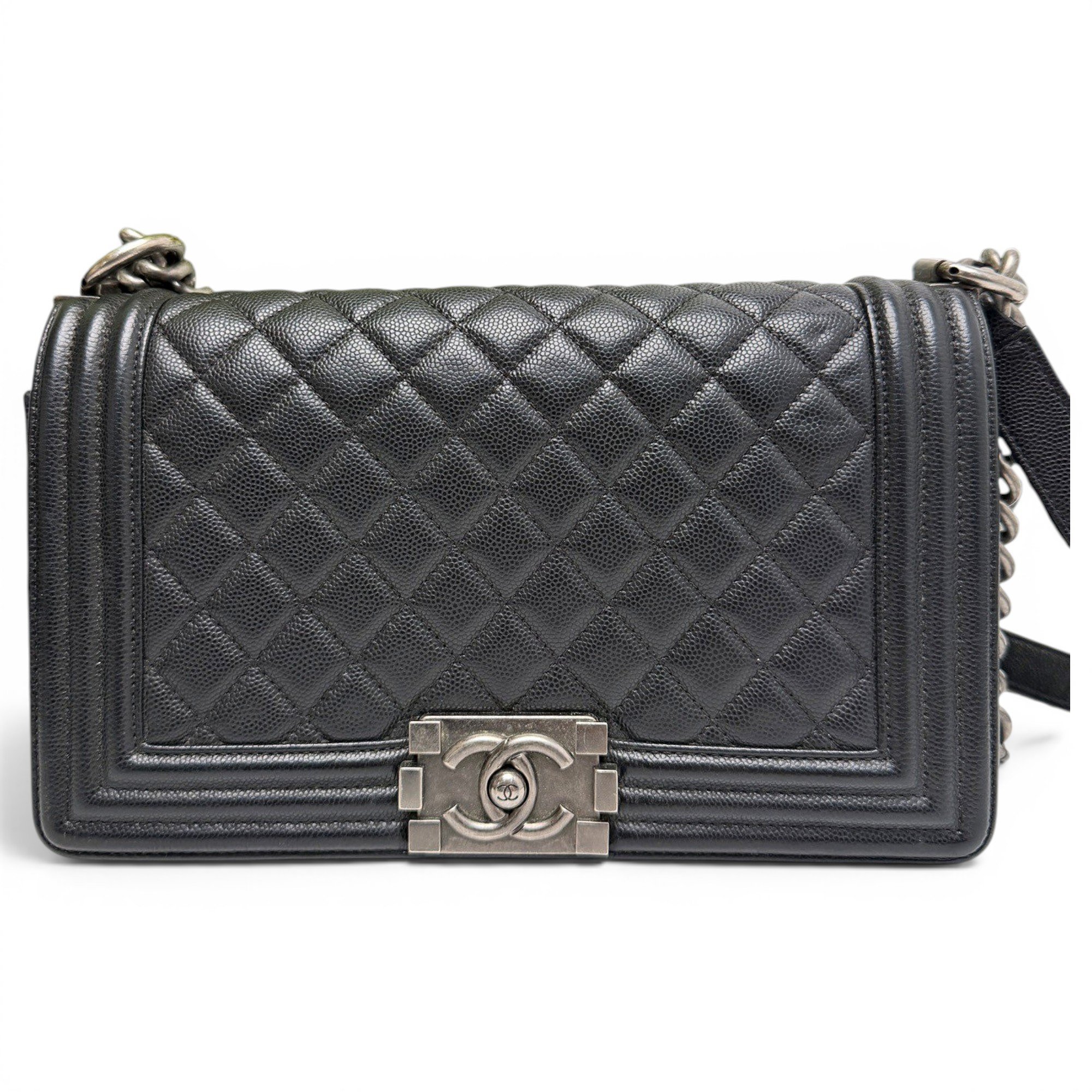 Boy leather crossbody bag