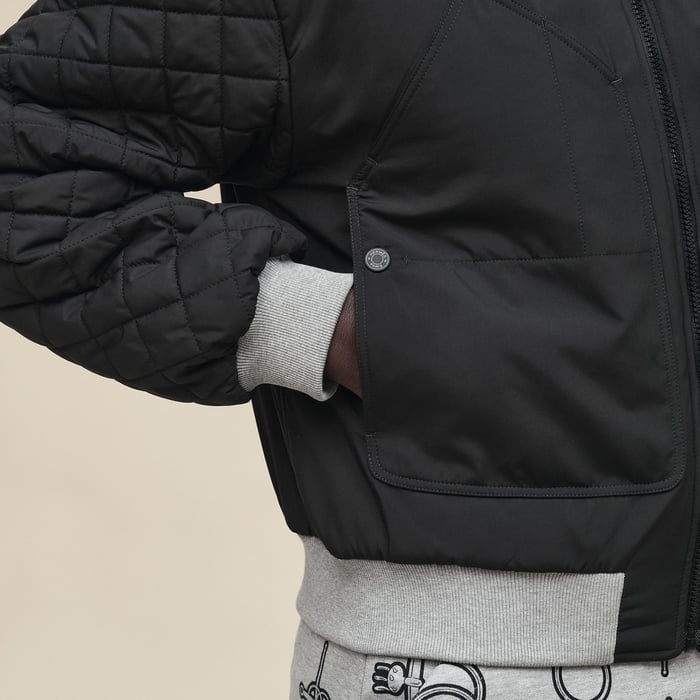 Gris Byzantin "Cahier Du Colporteur" Reversible Jacket
