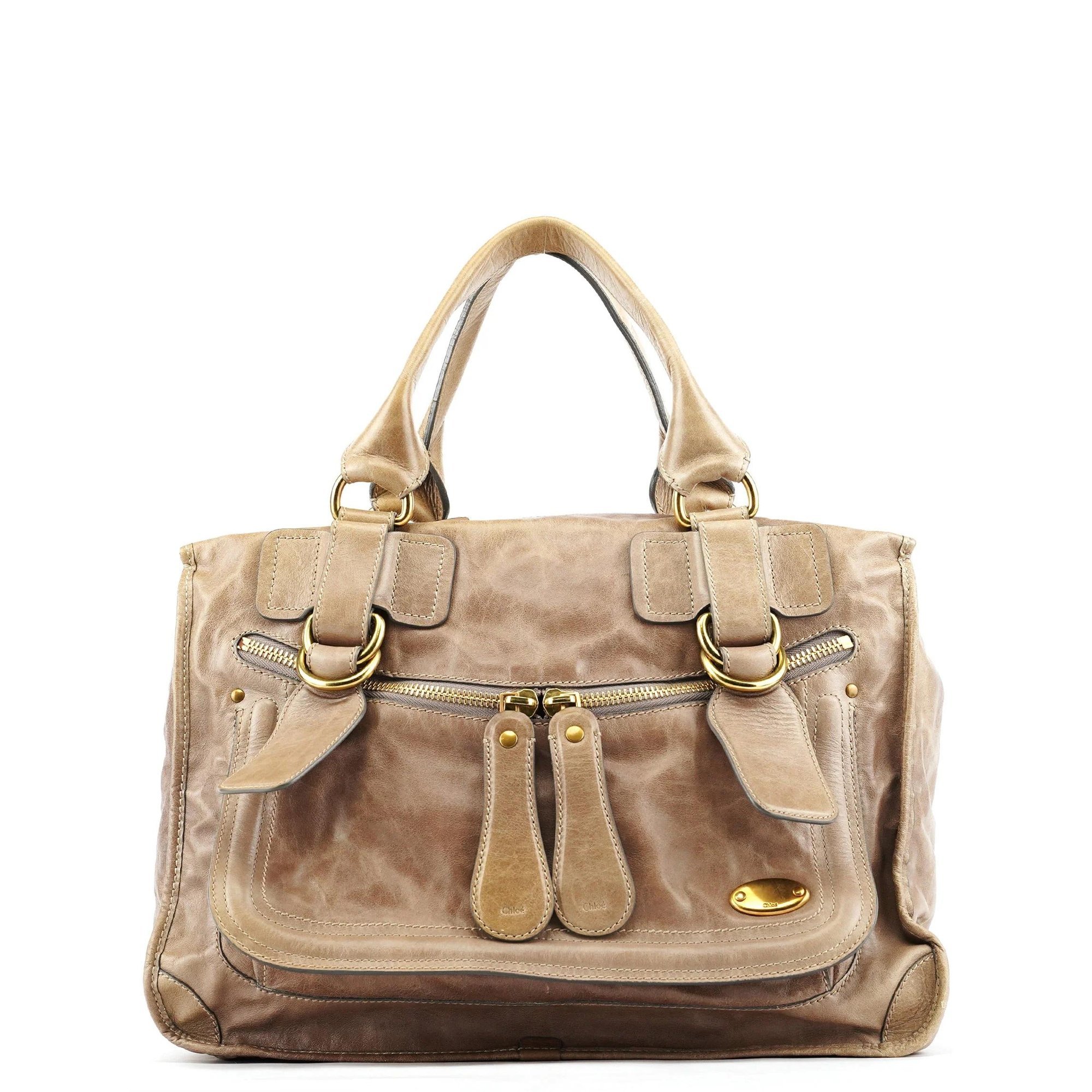 Paddington leather tote