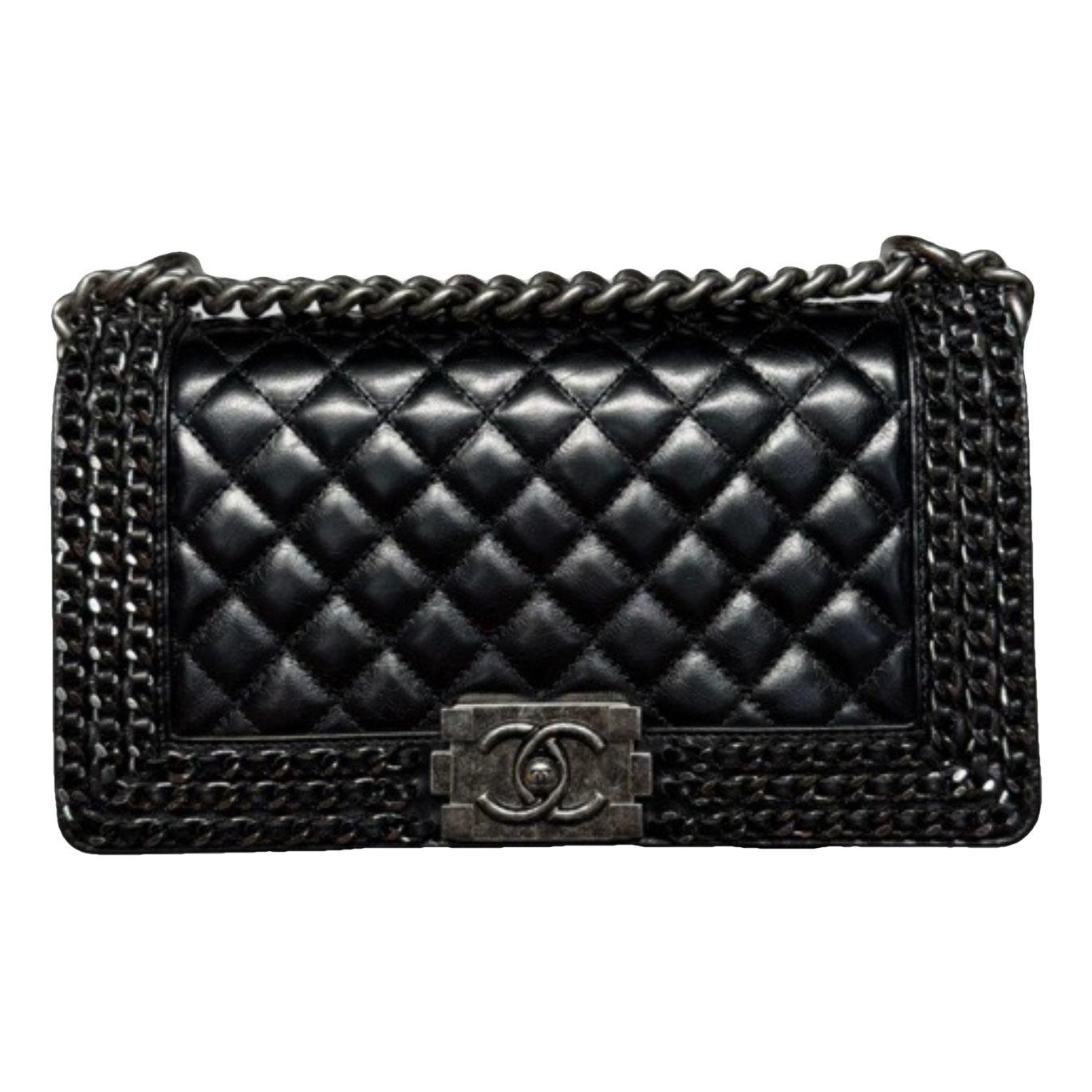 Boy leather crossbody bag
