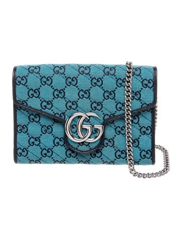GG Canvas Marmont Mini