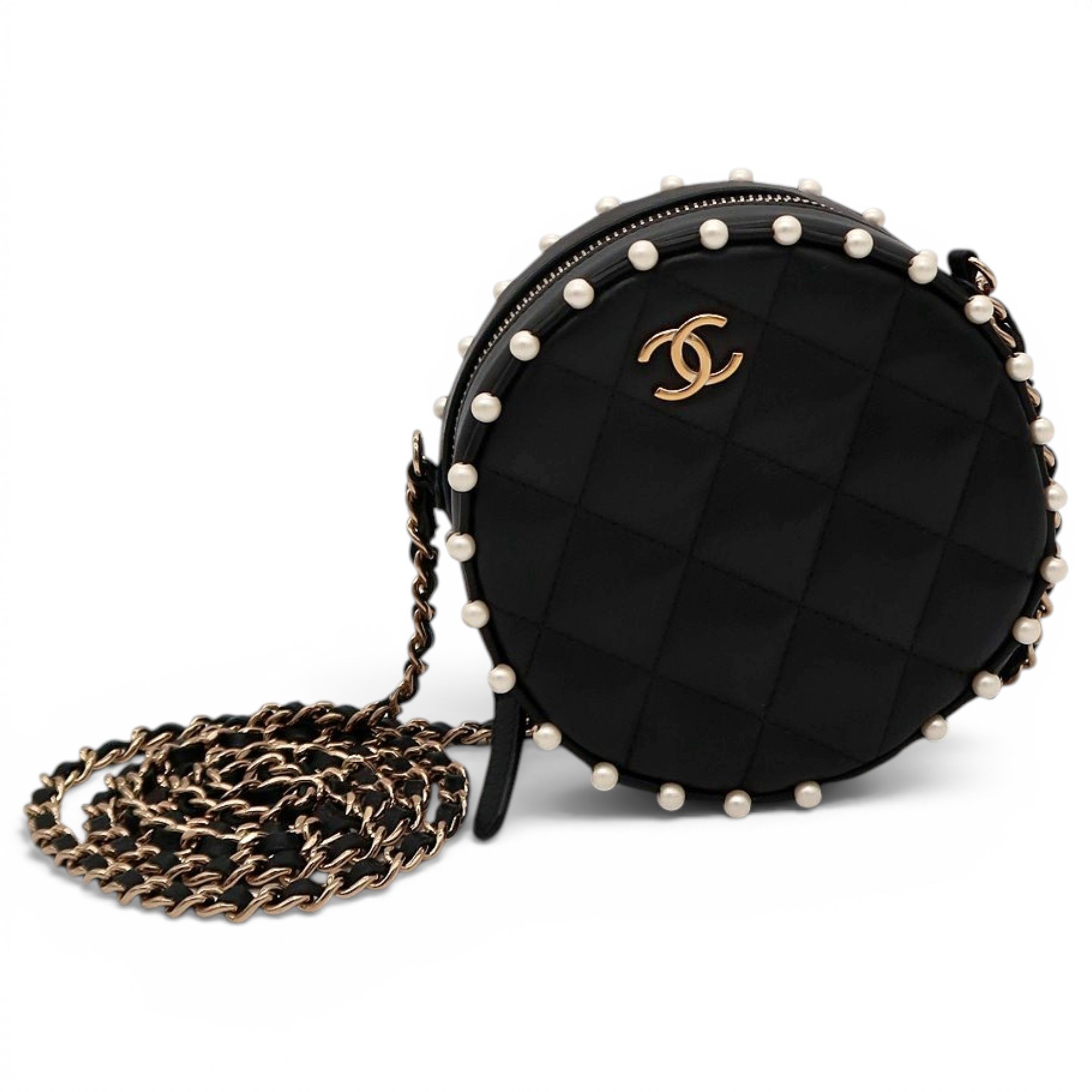 Leather mini bag