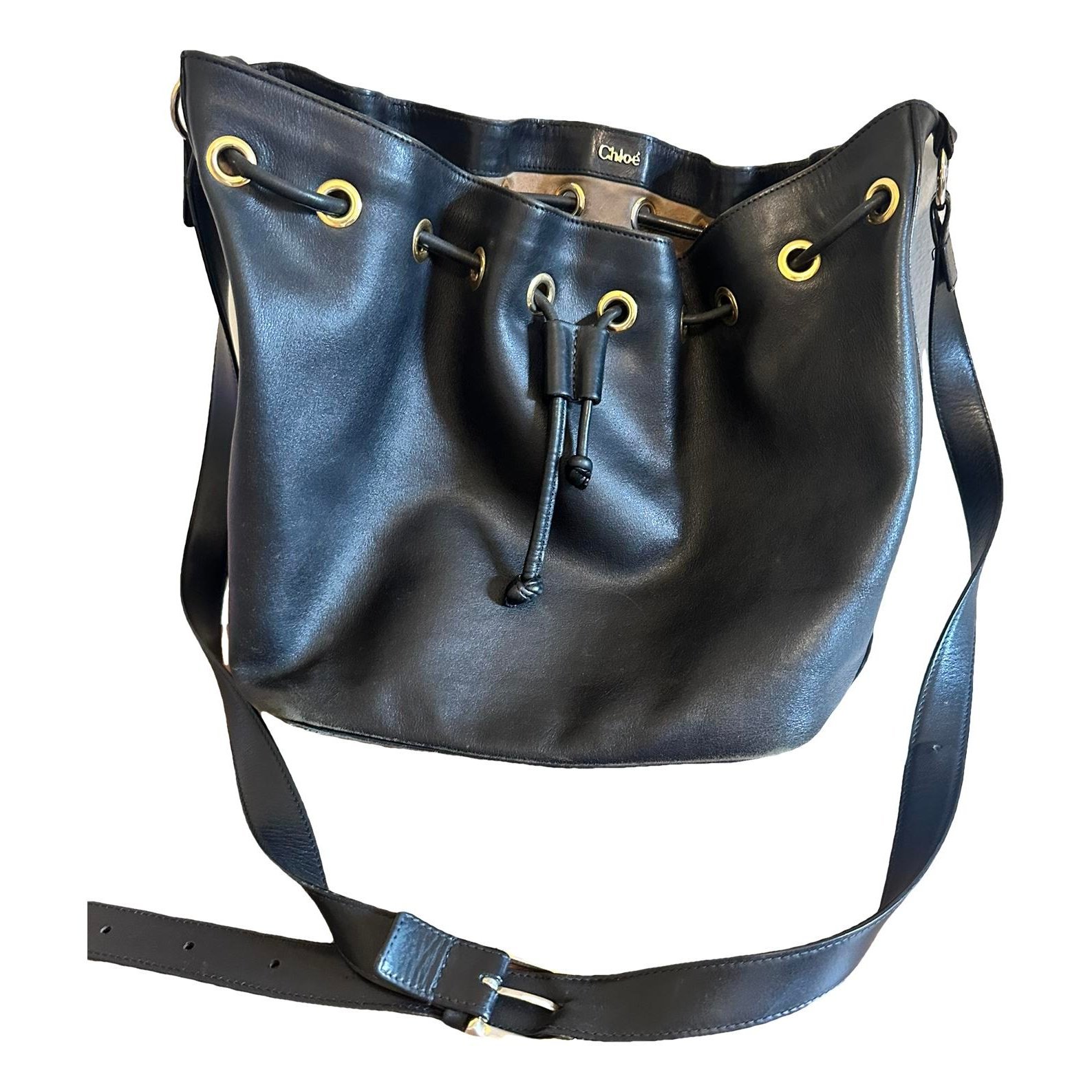Leather crossbody bag