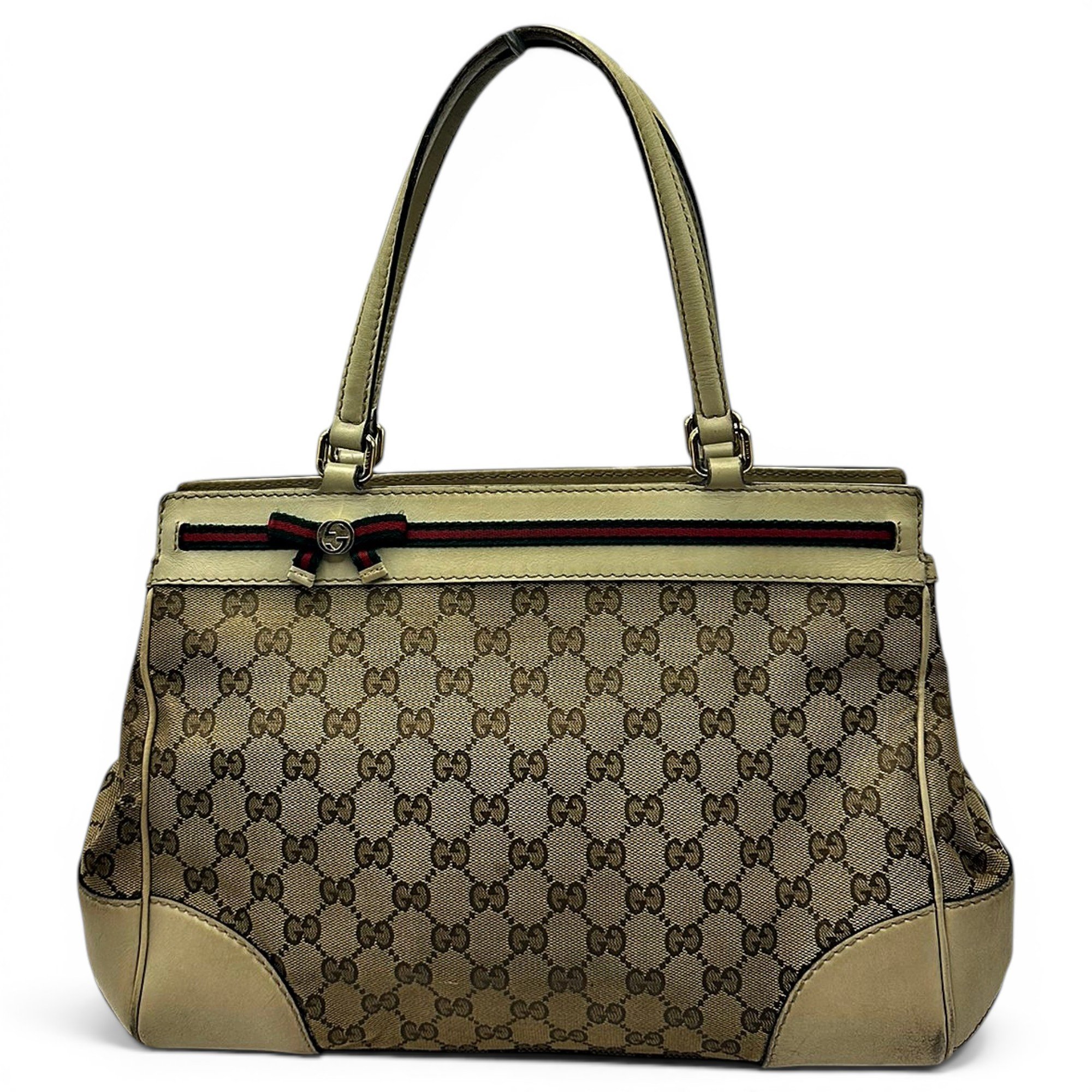 Leather handbag