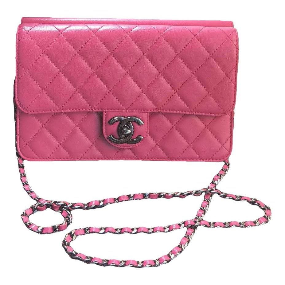 Leather crossbody bag