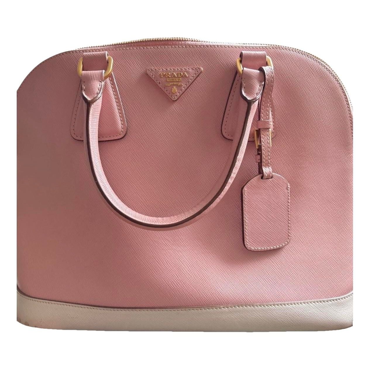 Promenade leather handbag