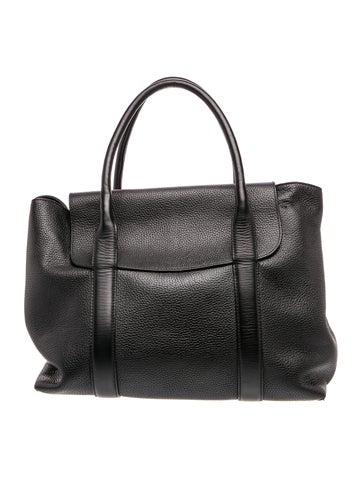 Leather Top Handle Bag