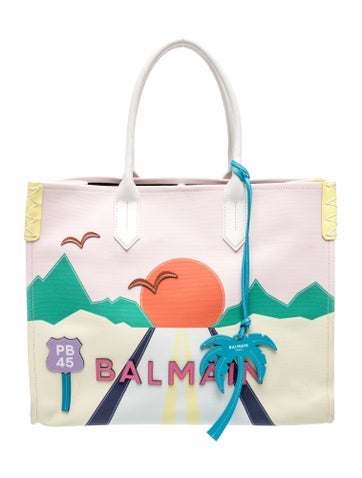Balmain Canvas Tote