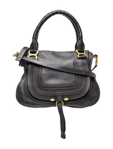 Leather Marcie Shoulder Bag
