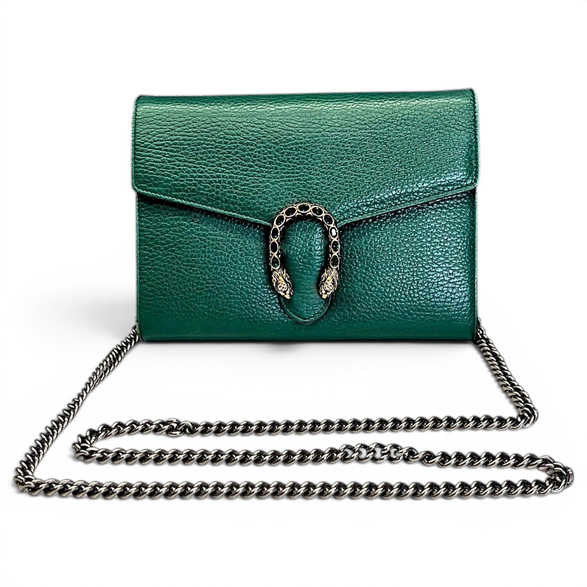 Dionysus Chain Wallet leather handbag