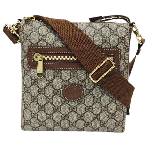 Leather crossbody bag