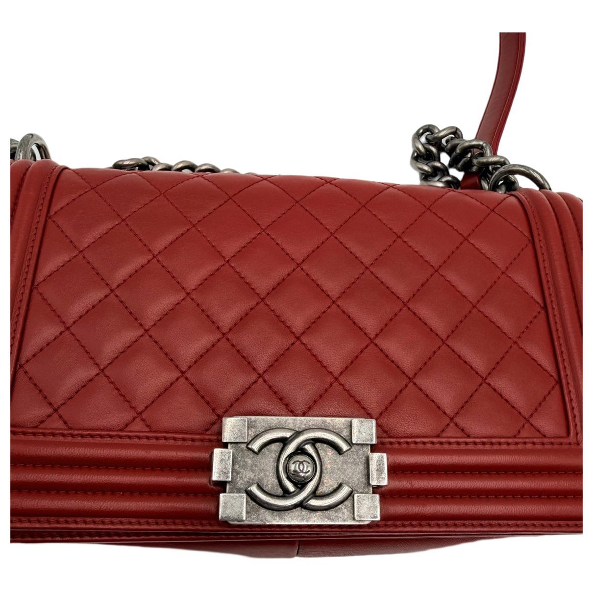 Boy leather handbag