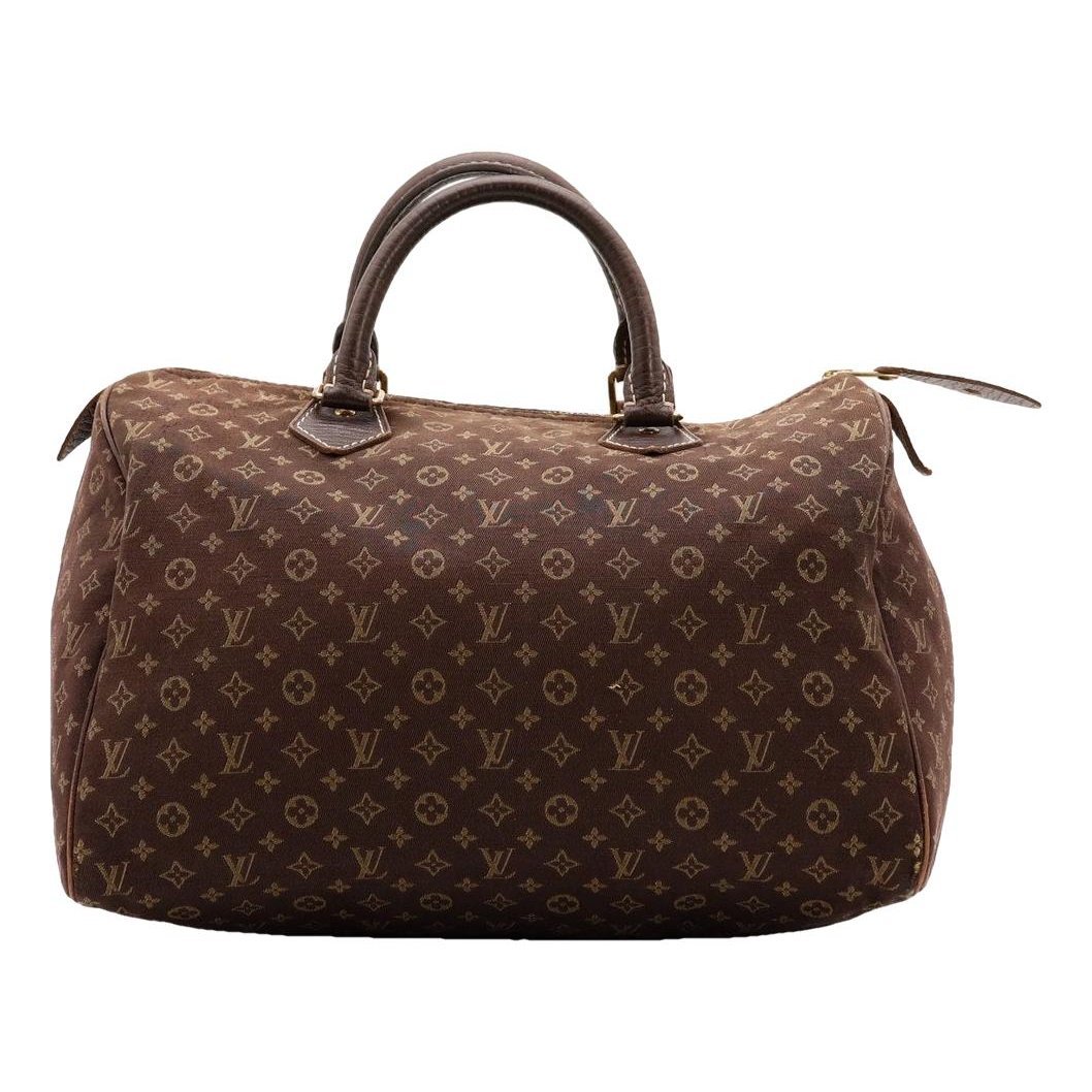 Speedy leather handbag