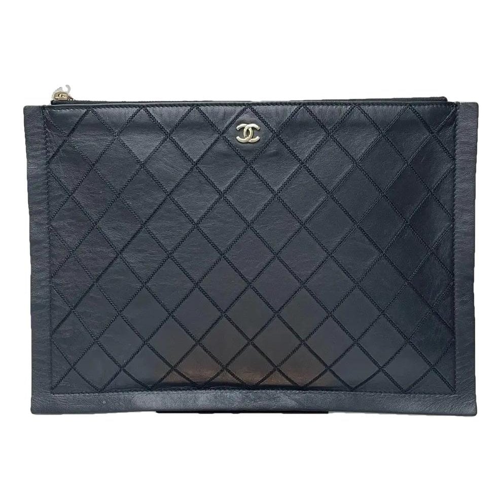 Timeless/Classique leather clutch bag