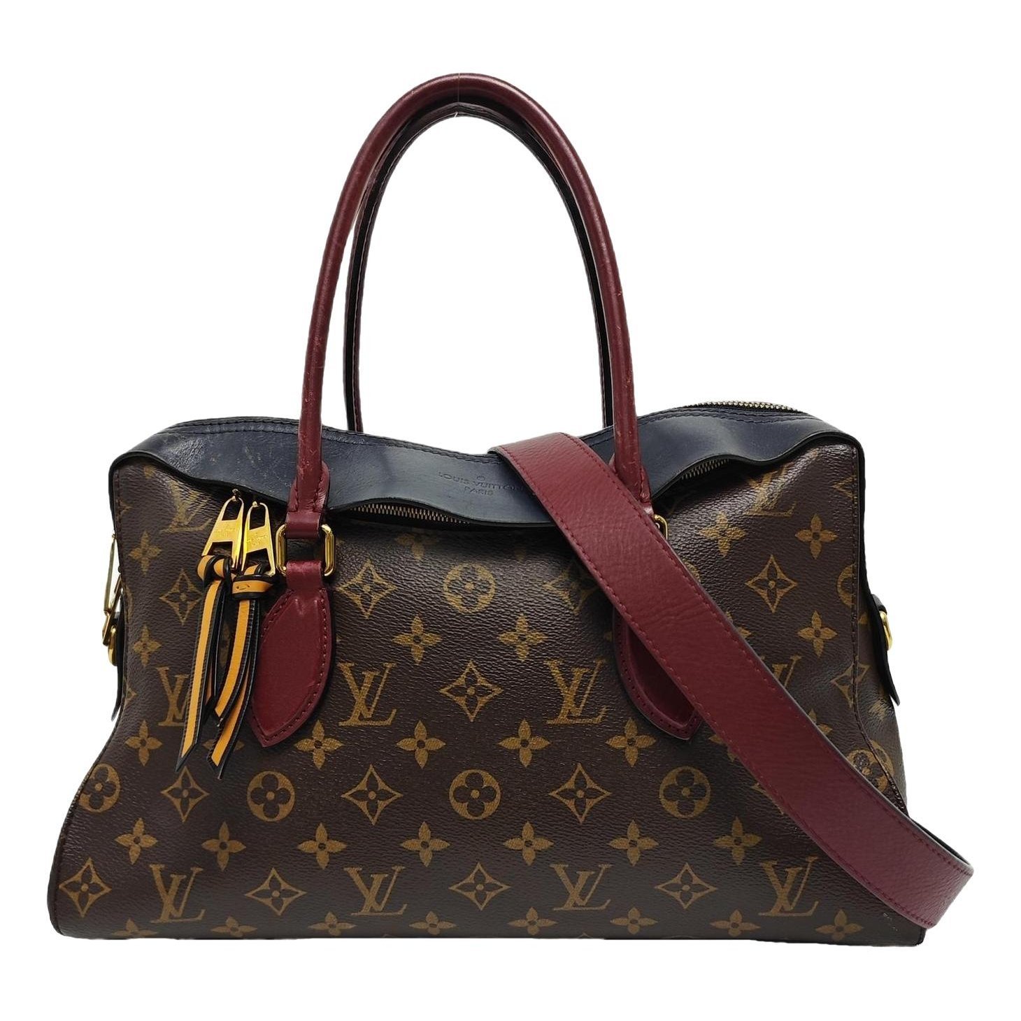 Tuileries leather handbag