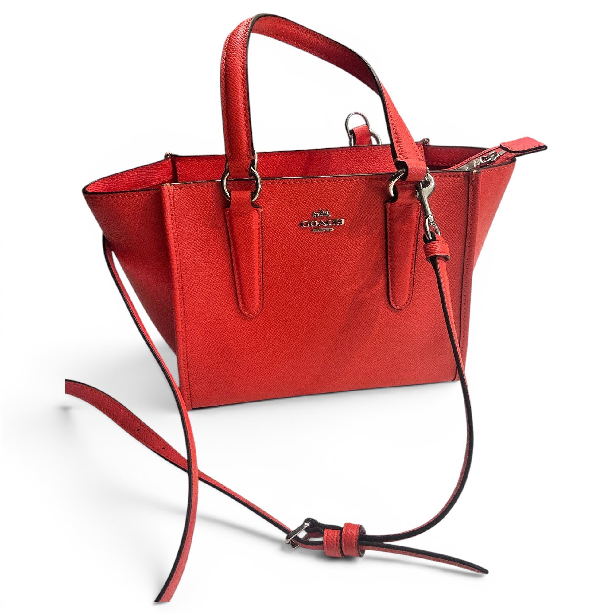 Leather satchel