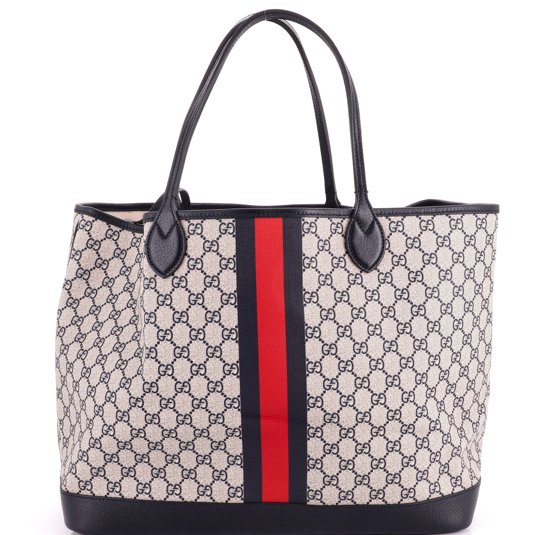 Ophidia Open Shopping Tote GG Coated Canvas Large