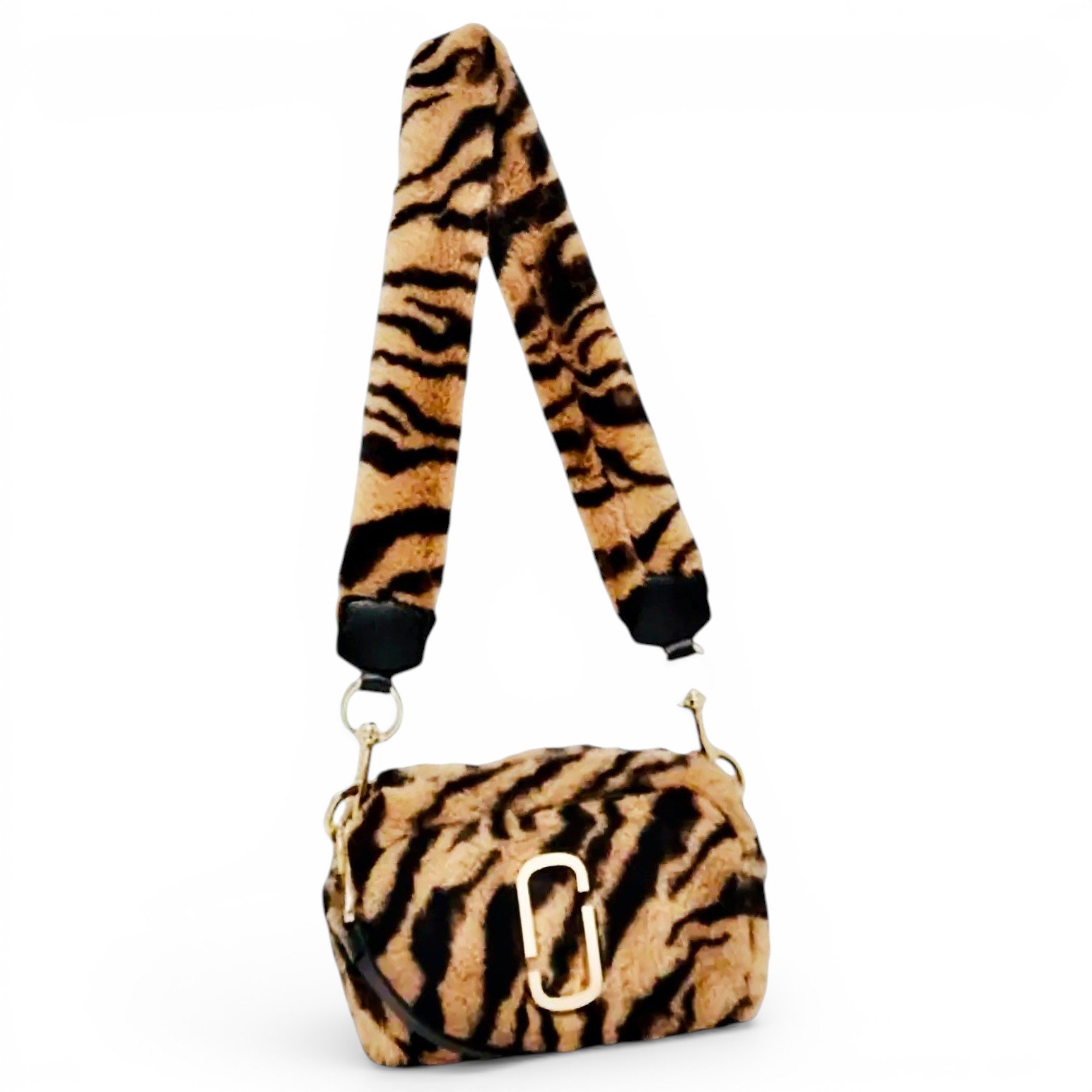 Marc Jacobs Snapshot faux fur handbag