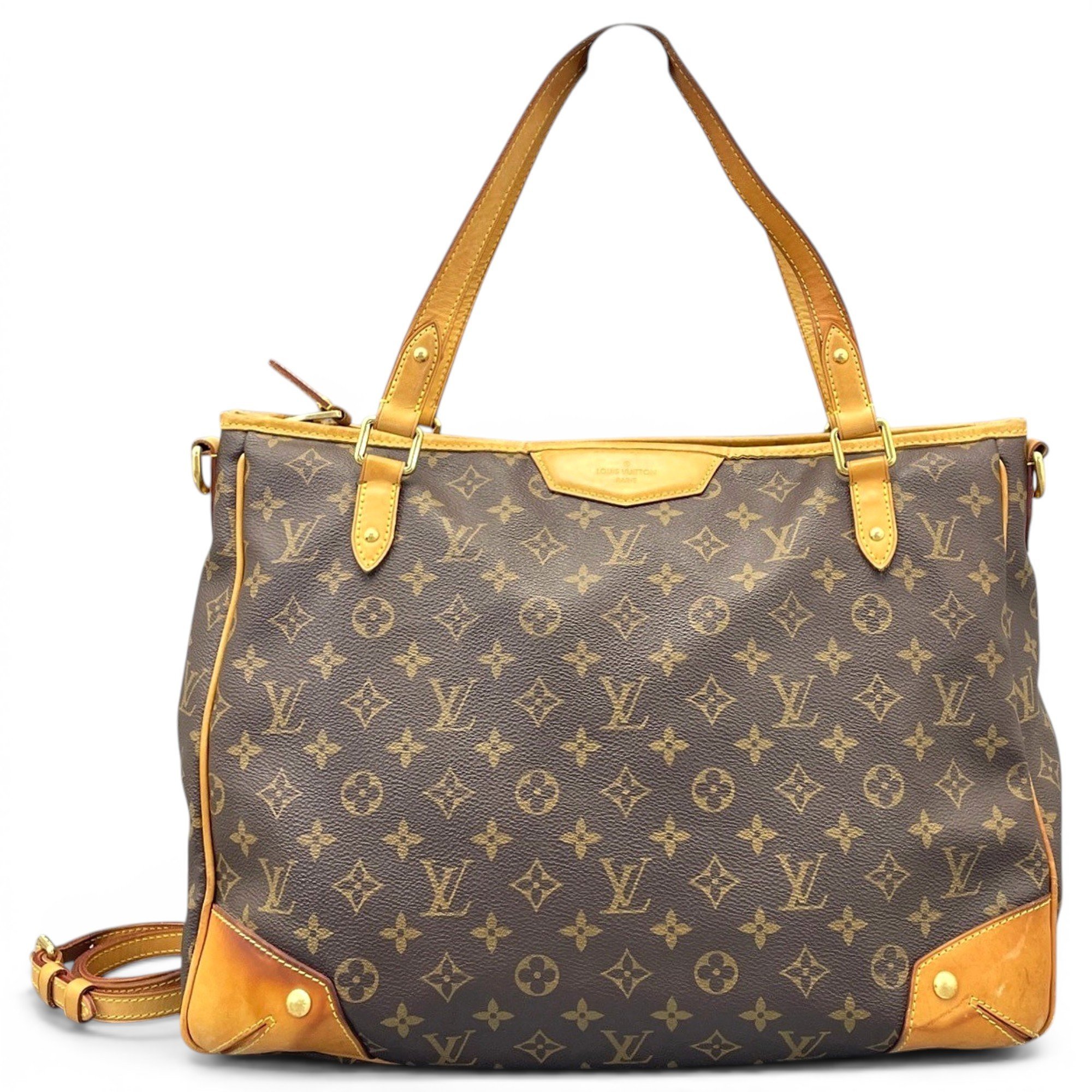 Leather tote