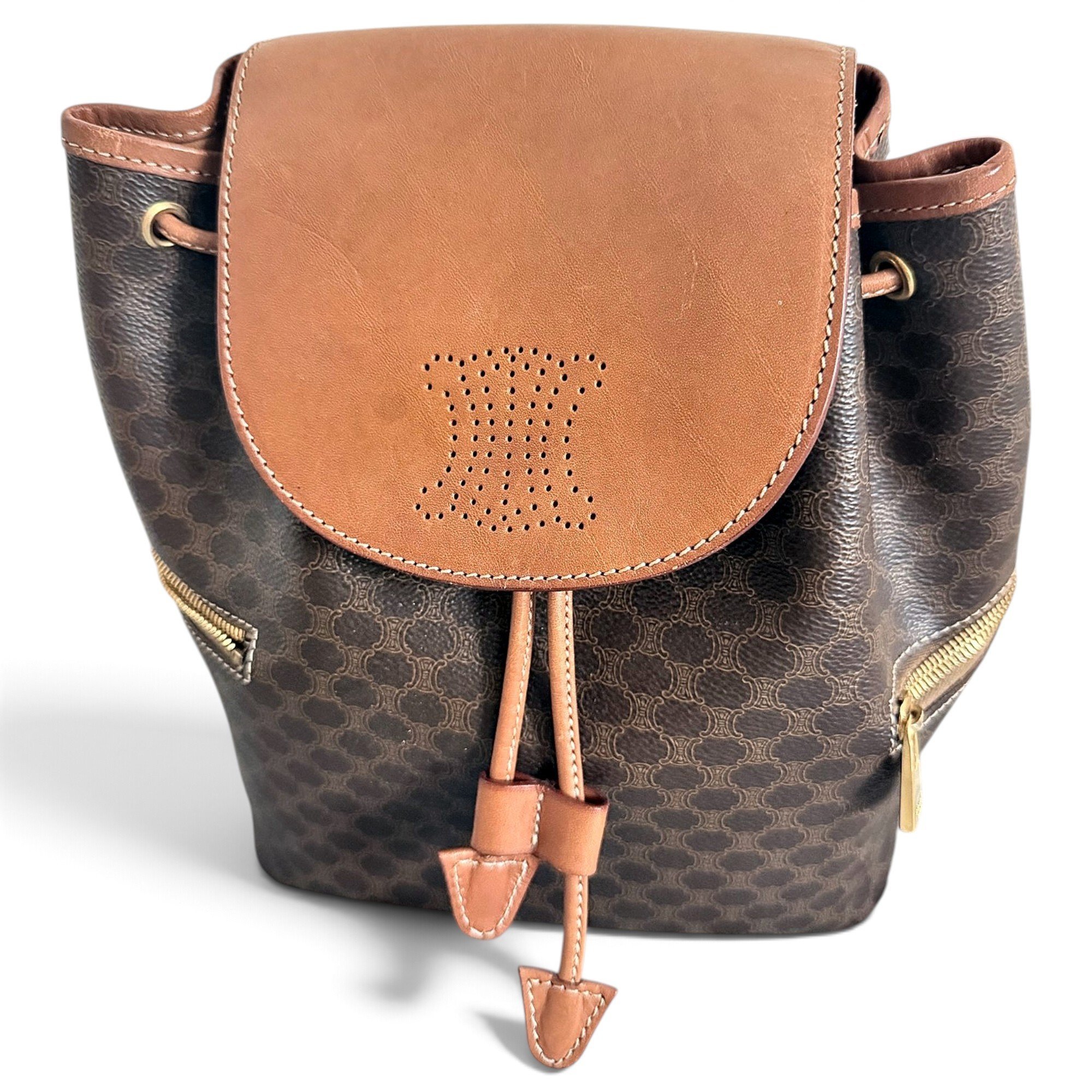 Folco leather backpack