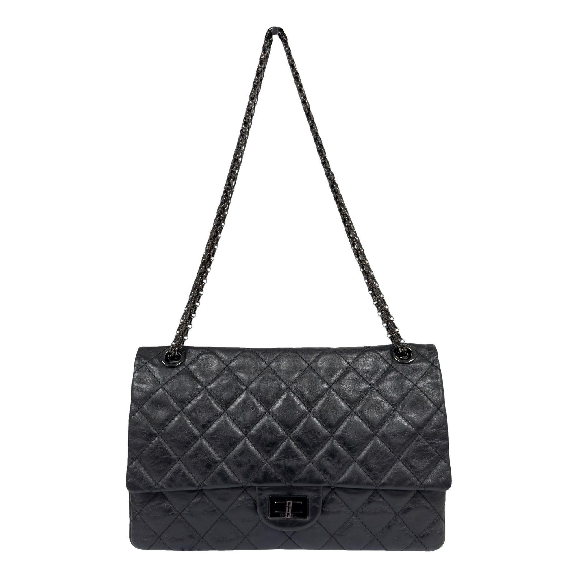 2.55 leather handbag