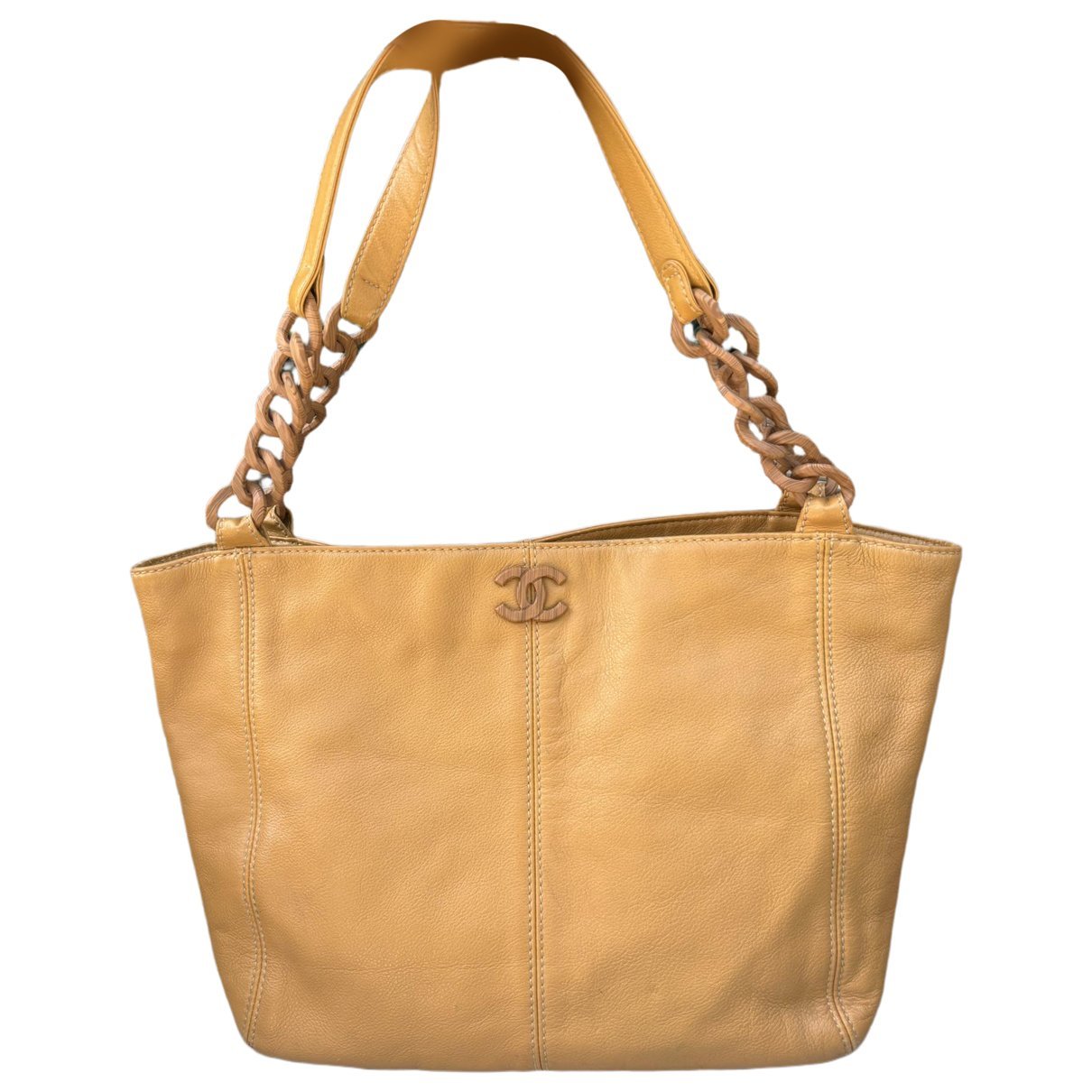Leather tote