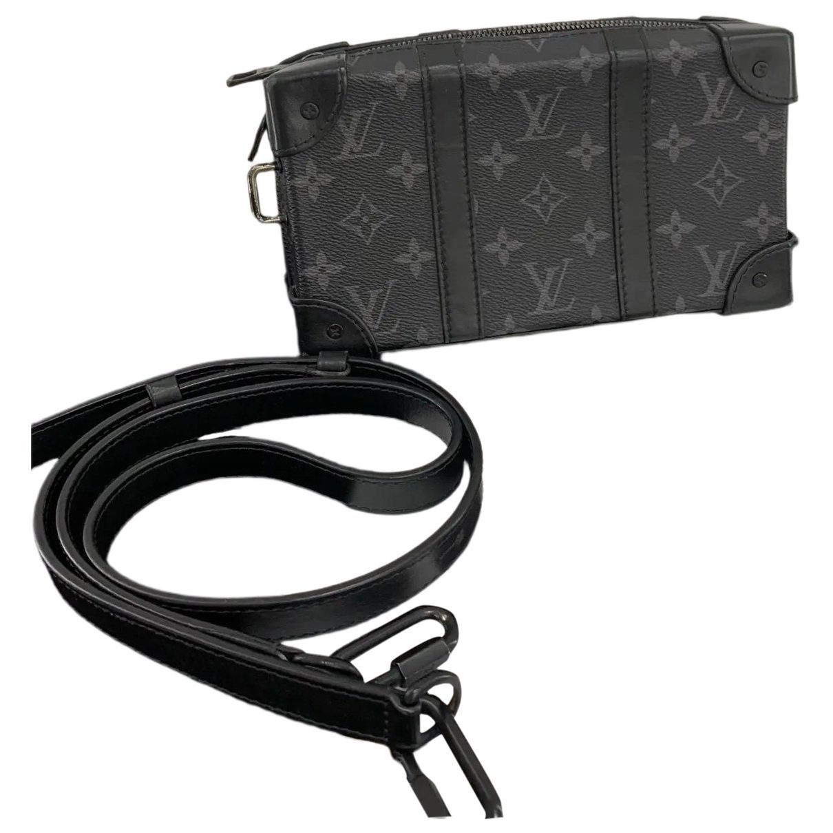 Side Trunk vinyl handbag