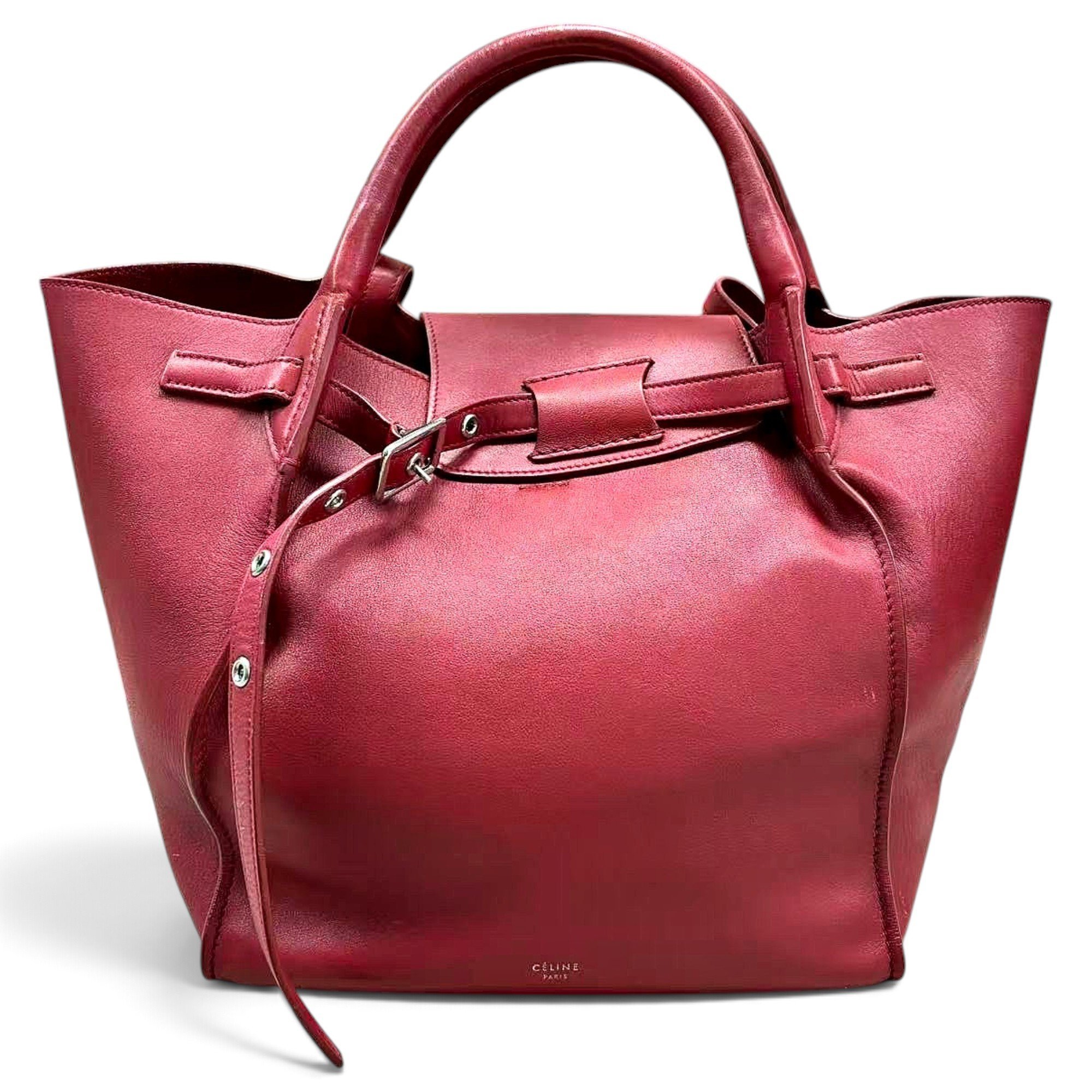 Big Bag leather handbag
