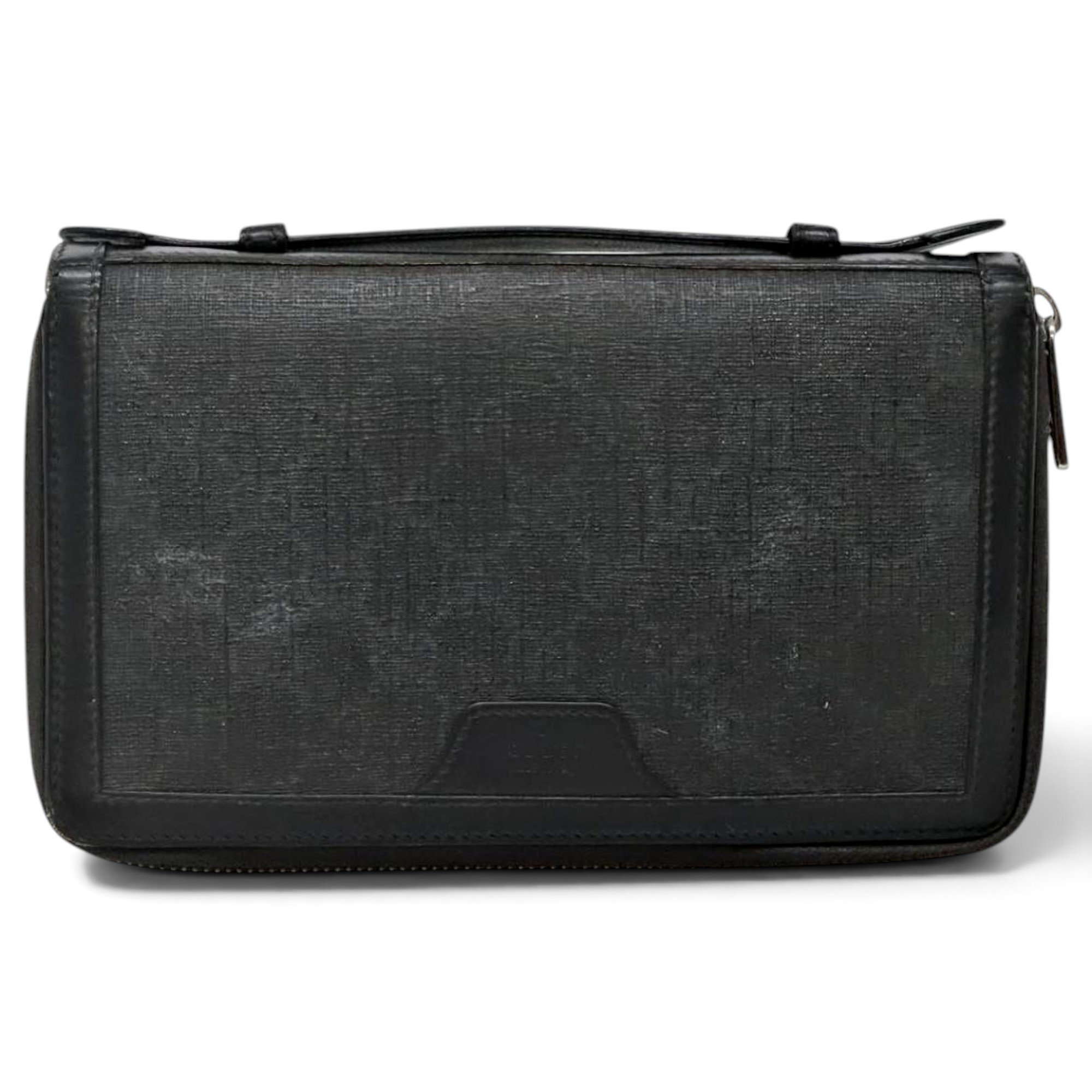 Leather travel bag
