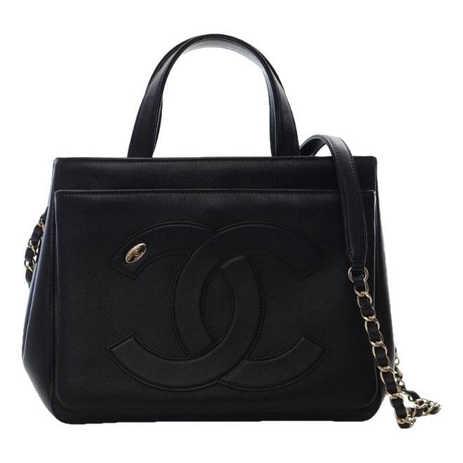 Leather tote
