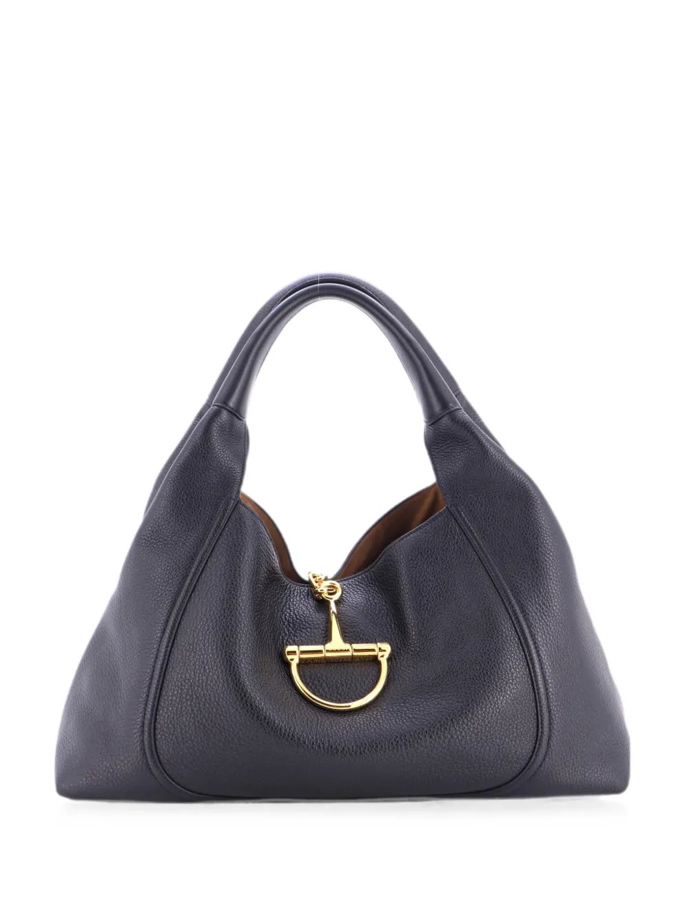 Softbit Leather Maxi hobo bag