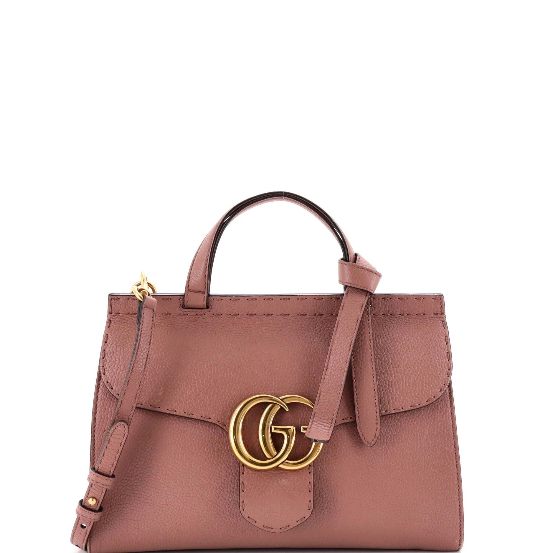 Leather handbag