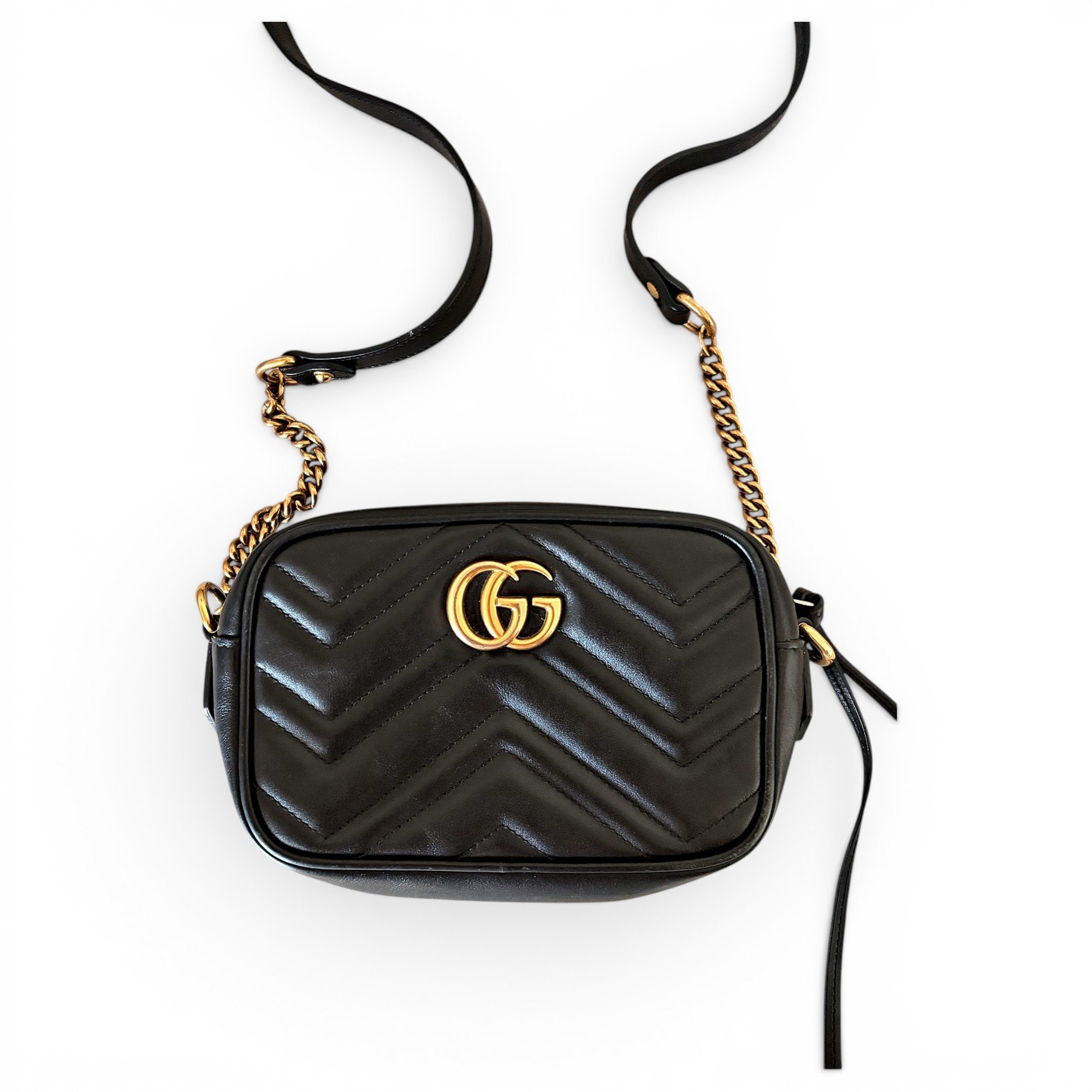 GG Marmont leather crossbody bag