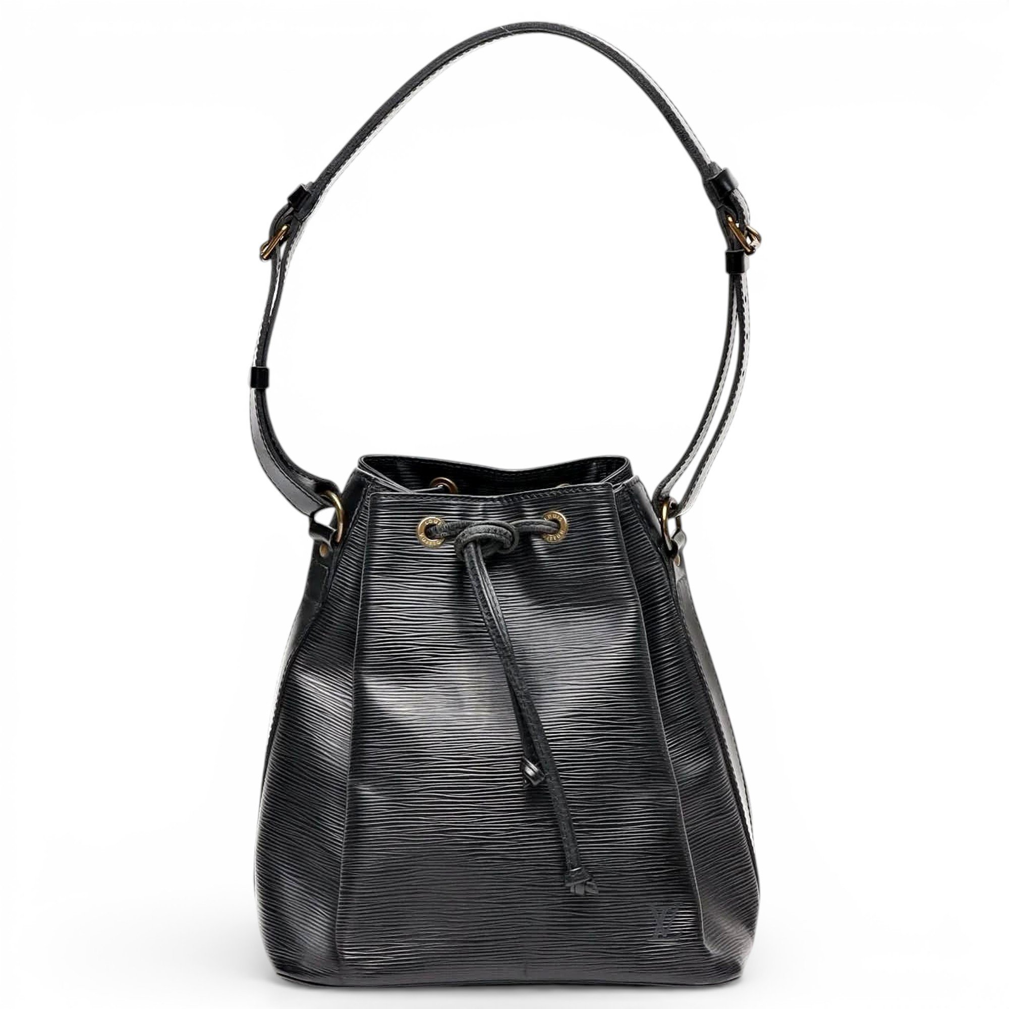 Petit Noé trunk leather handbag