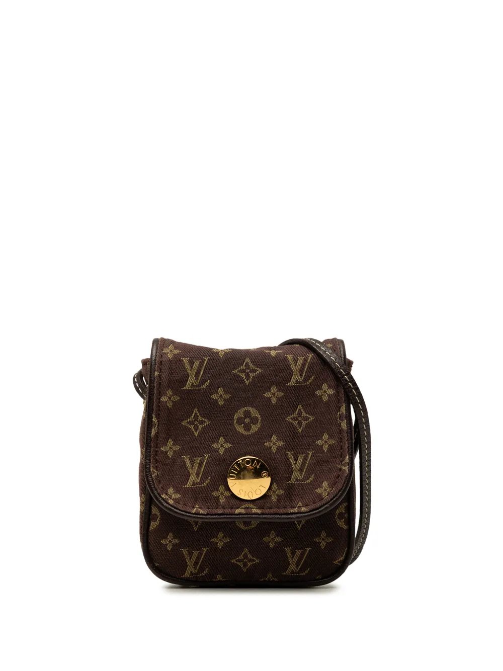 2006-2008 Monogram Mini Lin Pochette Cancun crossbody bag