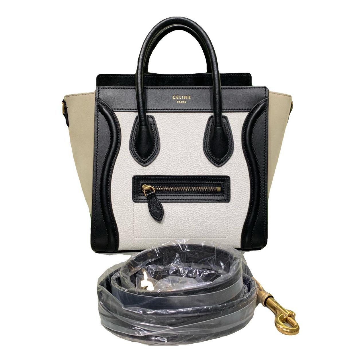 Nano Luggage leather handbag