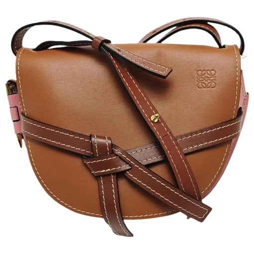 Gate leather crossbody bag