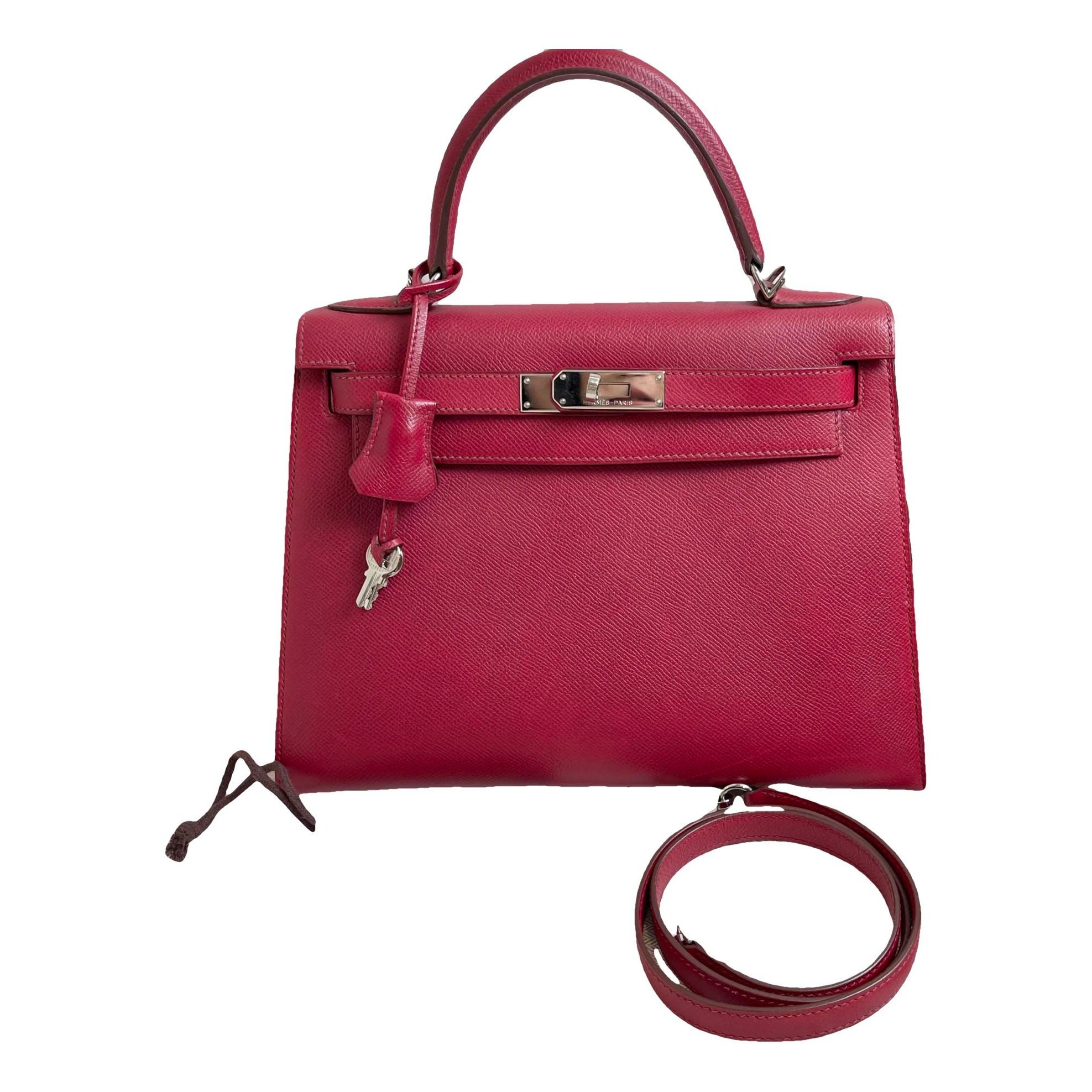 Kelly 28 leather handbag