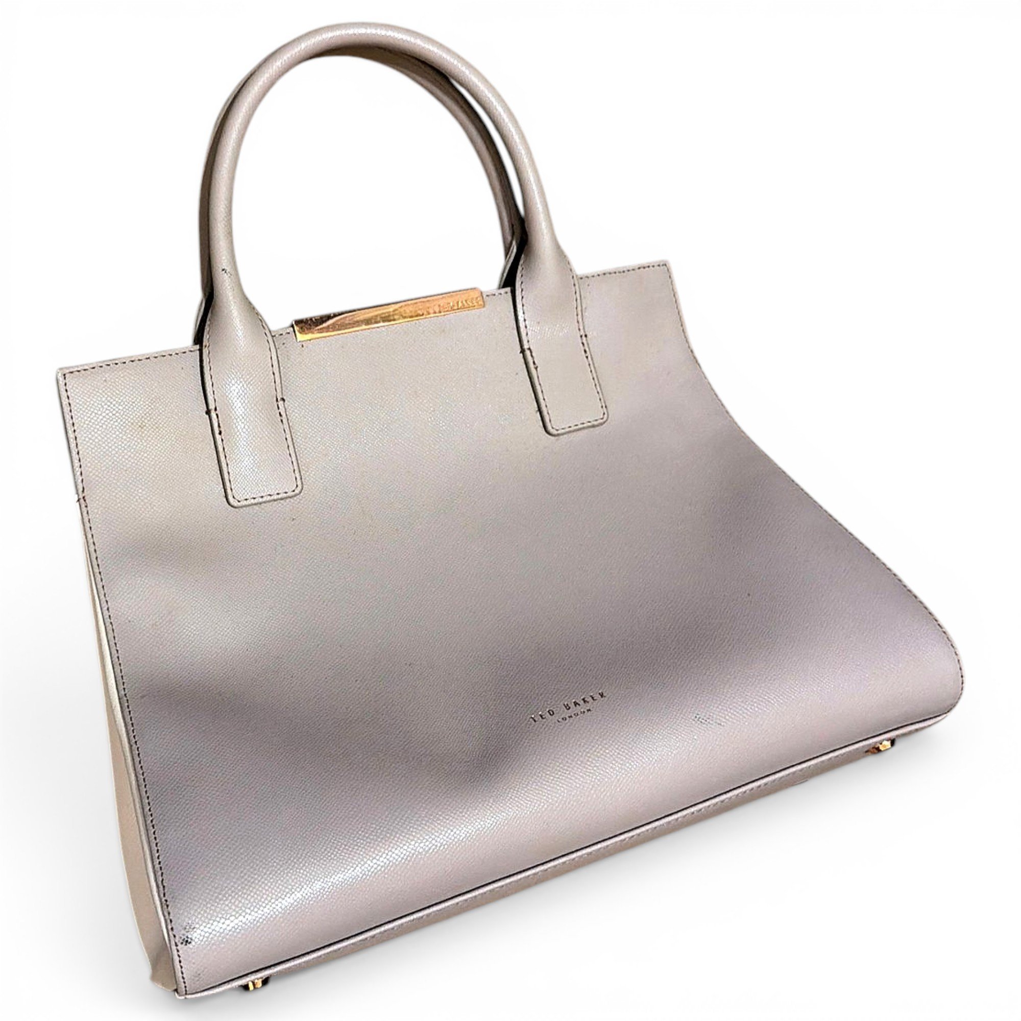 Leather tote